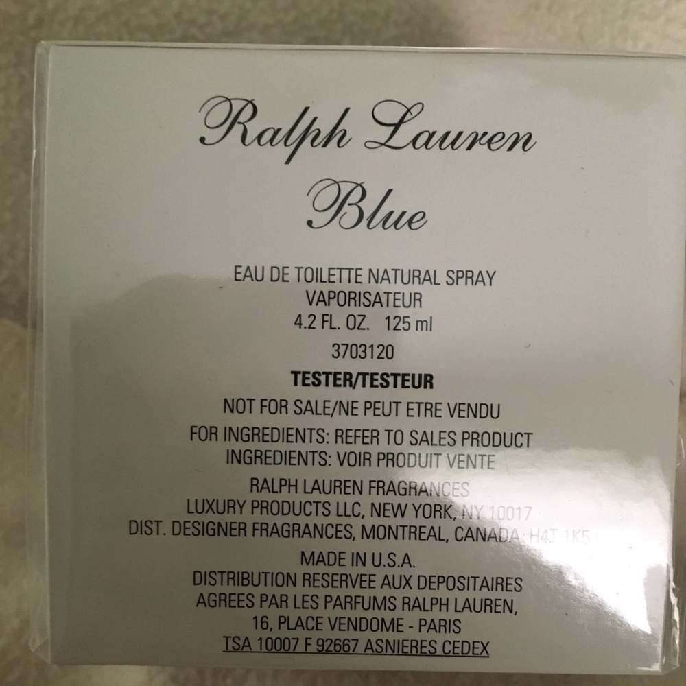 Ralph Lauren - Blue. perfume